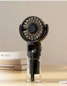 Resim Mmctech El Tipi Sulu Buharlı Fan Şarjlı Vantilatör Mini Masaüstü El Fan Taşınabilir 3 Kademeli Usb Pervane 