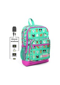 Resim Yaygan Coral Hıgh Sırt Çanta USB+AUX Soketli 23266 - 197632 
