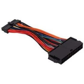 Resim 24 Pin 24 Pin Çevirici Atx Power Supply 24 Pin To Mini 24 Pin Kablo Optiplex 780 980 760 960 Atx Güç Kaynağı Kablosu 