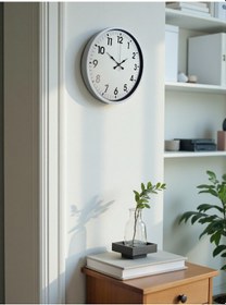 Resim Büro Ev Ofis Hediyesi İçin 36cm Beyaz Tarz Dekor Duvar Saati Diğer 