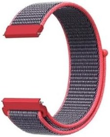 Resim CONSTRAIN - ??samsung ile uyumlu Galaxy Watch Gear S2 (20MM) Kordon Spor Loop Hasır Kordon Siyah-no9 