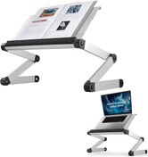 Resim STOREMAX TknszrShop Ergonomik Ayarlanabilir Yükseklik/Açı Tutucu Masaüstü Kitap Standı, Gümüş (rs-s) 