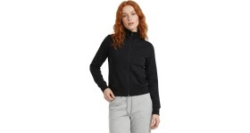 Resim Sportive Kaia Full-Zip Kadın Siyah Günlük Stil Eşofman Üstü 26YK0001-SYH 