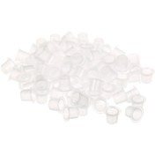 Resim Wezone Tek Kullandım Mürekkebi Kupa, S Boyutu 11mm Çap , Plastik, Şeffaf, 100 Adet Paketi 