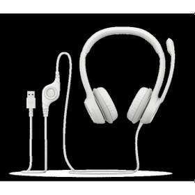 Resim Teknoteg - Ox - Logıtech H390 Mıkrofonlu Beyaz Kulaklık 981-00128 