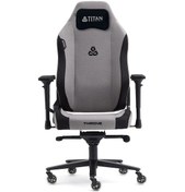 Resim Titanseat Throne Gray Kumaş Oyuncu Koltuğu Gray 