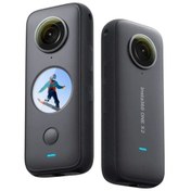 Resim Insta360 One X2 360 Derece Su Geçirmez Aksiyon Kamerası Black Standalone 