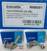 Resim Brevette Yağ Pompası Rn9051 Clıo Kangoo Laguna-ıı Megane-ıı Scenıc Modus 1.4 1.6 16v 1.5 Dcı K4m K4 KNO-BREVETTE-RN9051 