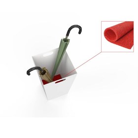 Resim wugge Şemsiyelik Metal Beyaz 