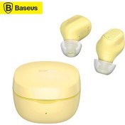 Resim Geeksen Baseus Wm01 Kablosuz Kulaklıklar: Bt5.0, Gürültü Azaltma, Dijital Batarya Göstergesi, 10m Menzil, Sarı Renk Baseus Wm01 Kablosuz Kulaklık 