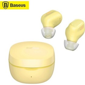 Resim Geeksen Baseus Wm01 Kablosuz Kulaklıklar: Bt5.0, Gürültü Azaltma, Dijital Batarya Göstergesi, 10m Menzil, Sarı Renk Baseus Wm01 Kablosuz Kulaklık 