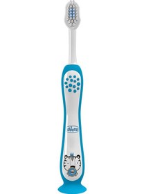 Resim Chicco Diş Fırçası 3-6 Yaş Tiger Mavi 