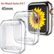 Resim Sunshine022 2 Adet 45mm Tpu Tam Kapama Seri Ultra 2 9 8 7 6 5 4 Kılıf 