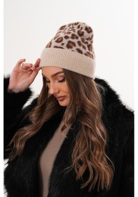 Resim Ritagarcia Premium Soft Leopar Bere Bej Leopar 