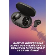 Resim Techno Stock Kablosuz Tws Kulaklık Kulak Içi Mikrofonlu Bleuetooth Kulaklık Yüksek Ses Kaliteli 