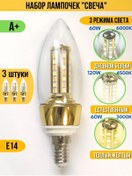 Resim Ubaro E14 3 Aydınlatma Modlu Led Ampul 176841130 