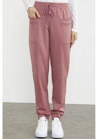 Resim Scuba Kumaş Cepli Eşofman Altı - Gül 001 