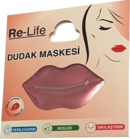 Resim Relife Dudak Maskesi Çatlamış Ve Kurumuş Dudaklar Bakım Peeling Maske 