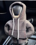 Resim Vkemall Otomatik Vites Kılıfı - Konforlu Ve Dayanıklı Araç Aksesuarı Gri 