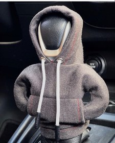 Resim Vkemall Otomatik Vites Kılıfı - Konforlu Ve Dayanıklı Araç Aksesuarı Gri 