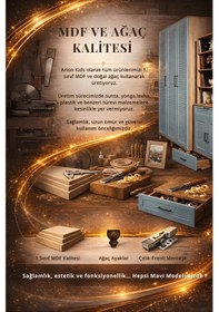 Resim Mavi Başlık 120'lik Su Yeşili Renk Mdf Diğer 