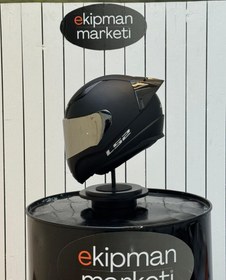 Resim Ls2 Rapid2 Mat Siyah FullFace Kask 