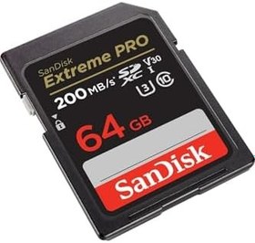 Resim SanDisk Extreme Pro 64gb Sd Kart Okuma Hızı: 200 Mb/s 