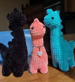 Resim Amigurumi Dinazor 