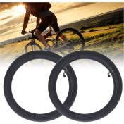 Resim Vkemall Bisiklet İç Lastiği 2 Adet - Eğik Valf, Butil Kauçuk, 14x2.125 Boyut, Yüksek Dayanıklılık, Konforlu Sürüş İçin Yol/dağ Bisikletleri Uyumlu 