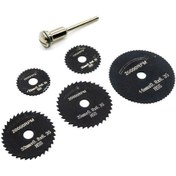 Resim Rox Wood Hss Gravür Makinası Mini Testere Seti 6 Parça 