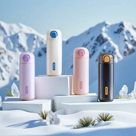 Resim 316 Paslanmaz Çelik Yalıtımlı Şişe Termos - Sızintısız Pipetli Kapaklı Büyük Hacimli İçme Suyu ve Soğuk/Sıcak İçecekler için Tekrar Kullanılabilir Seyahat, Ofis, Spor Salonu Kamp (Pembe/Beyaz/Mavi/Gri/Siyah), Sıcak ve Soğuk İçin Termos, Pipetli Termos Su Şişesi, Pipetli Termos, Erkekler için sıcak ve soğuk su şişesi, Seyahat için Sıcak ve Soğuk Termos, Kapaklı ve Pipetli Termal Tumbler, Bardaklı Su Şişesi, Termal İçecek Şişesi, Termal Termoslar, Thermoflask Su Şişesi, 