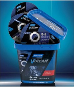 Resim Norton Vulcan 115x1.0x22.23 Metal Inox Plus Kesici Taş 100'lü 