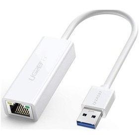 Resim Ugreen 20255 Usb 3.0 Ethernet Adaptörü, Beyaz 