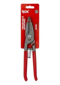 Resim Rox 0251 Sac Kesme Makası Yaylı 10" 250mm Düz Kesim 