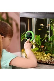 Resim TechStore Kendinden Yapışkanlı LCD Dijital Akvaryum Termometre 