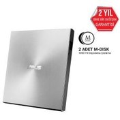 Resim Asus ZenDrive U7M Ulta İnce Taşınabilir 8X DVD Yazıcı -Gümüş 