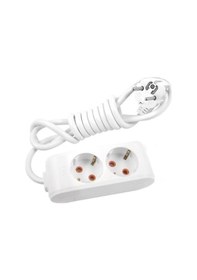 Resim Viko Multi-let 2'li Grup Priz 2 Metre Kablolu Çocuk Korumalı 