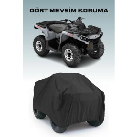 Resim Breen Can-Am Dps 650 Atv Su Geçirmez Brandası -Siyah 