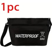 Resim Gateesat Siyah 1 Adet Dayanıklı Pvc Yıkama Çantası Seyahat Spor Kılıfı Siyah 