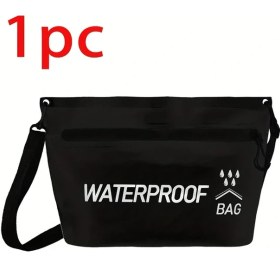 Resim Gateesat Siyah 1 Adet Dayanıklı Pvc Yıkama Çantası Seyahat Spor Kılıfı Siyah 