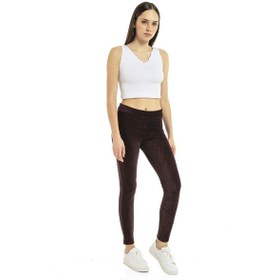 Resim Noblestyle Fitilli Kadife Taytbordoxl Bordo 