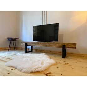 Resim NINE WOOD Kütük Tv Ünitesi (ceviz) 