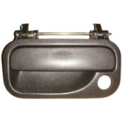 Resim Opel Vectra B 1995-2002 Ön Sol Siyah Dış Kapı Kolu 