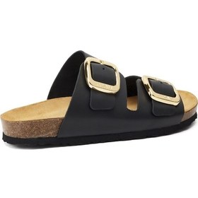 Resim Terlik Kadın 17P8 Frau LONDON Leather Nero 