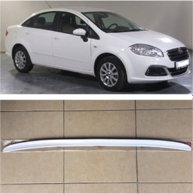 Resim Fiat Linea Bagaj Üstü Spoiler Bagaj Çıtası Parlak Beyaz 
