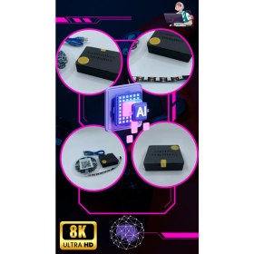 Resim Agnesgp Pc Hue Gradient Ambilight Box LED Dahil Ekran Boyutları (27" ile 29" Inç Arası) 