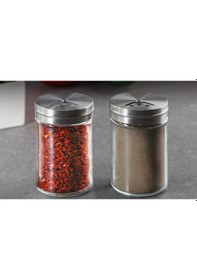 Resim Perotti 13670 Simplico 2li Tuzluk Biberlik Baharatlık Seti 100 ML 