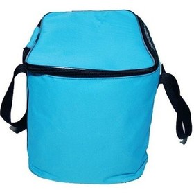 Resim Soğutucu Plaj Kamp Tatil Piknik Çantası Termos Soğuk Tutucu Çanta Mavi 