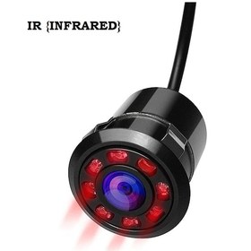 Resim Audiomax Ir Araç Geri Görüş Kamerası Gece Görüşlü Mesafe Çizgili 