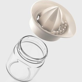 Resim Renga Neo 210 Ml Bej Kapaklı Cam Limon Sıkacağı 201010 Bej 